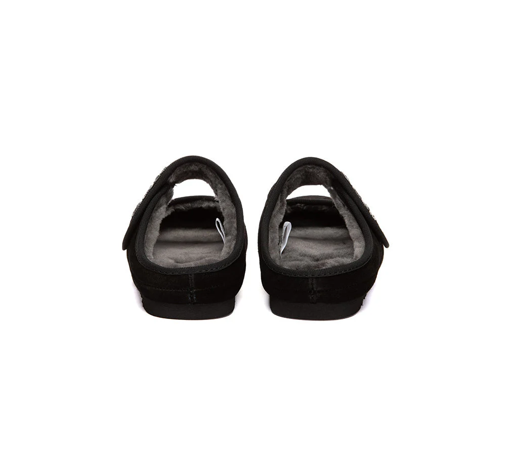UGG Slippers Sheepskin Wool Adjustable Strap Mary Jane Velly - Image 32