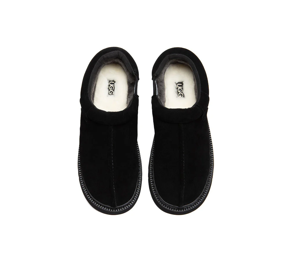 UGG Slippers Sheepskin Wool Ankle Axton - Image 12