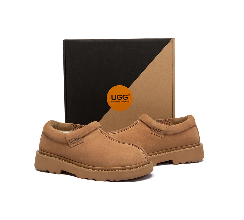UGG Slippers Sheepskin Wool Ankle Axton - Image 4