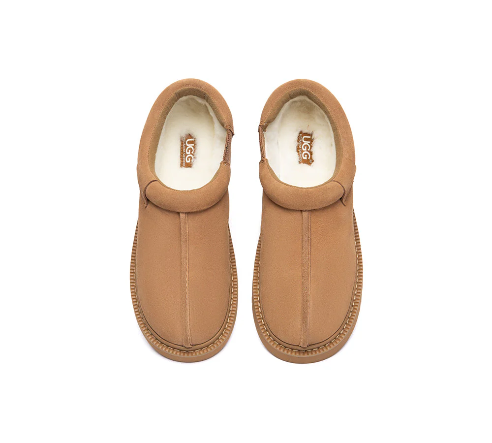 UGG Slippers Sheepskin Wool Ankle Axton - Image 6