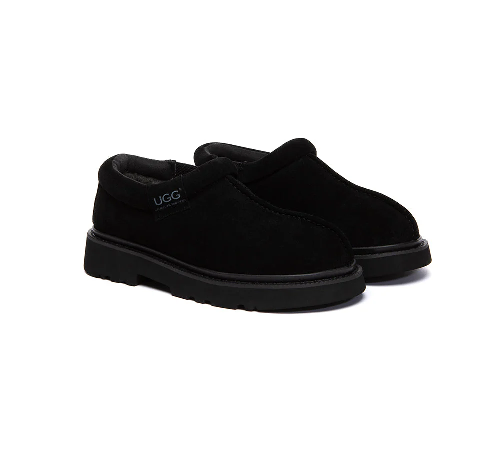 UGG Slippers Sheepskin Wool Ankle Axton - Image 8