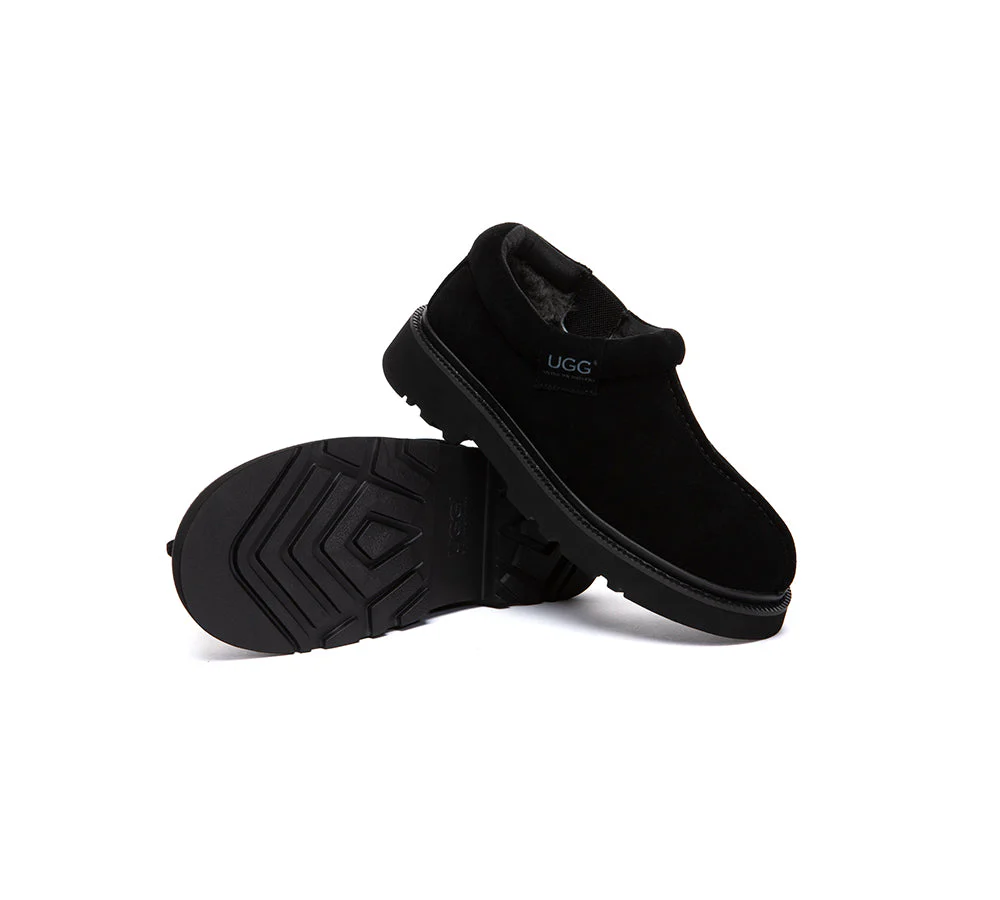 UGG Slippers Sheepskin Wool Ankle Axton - Image 9