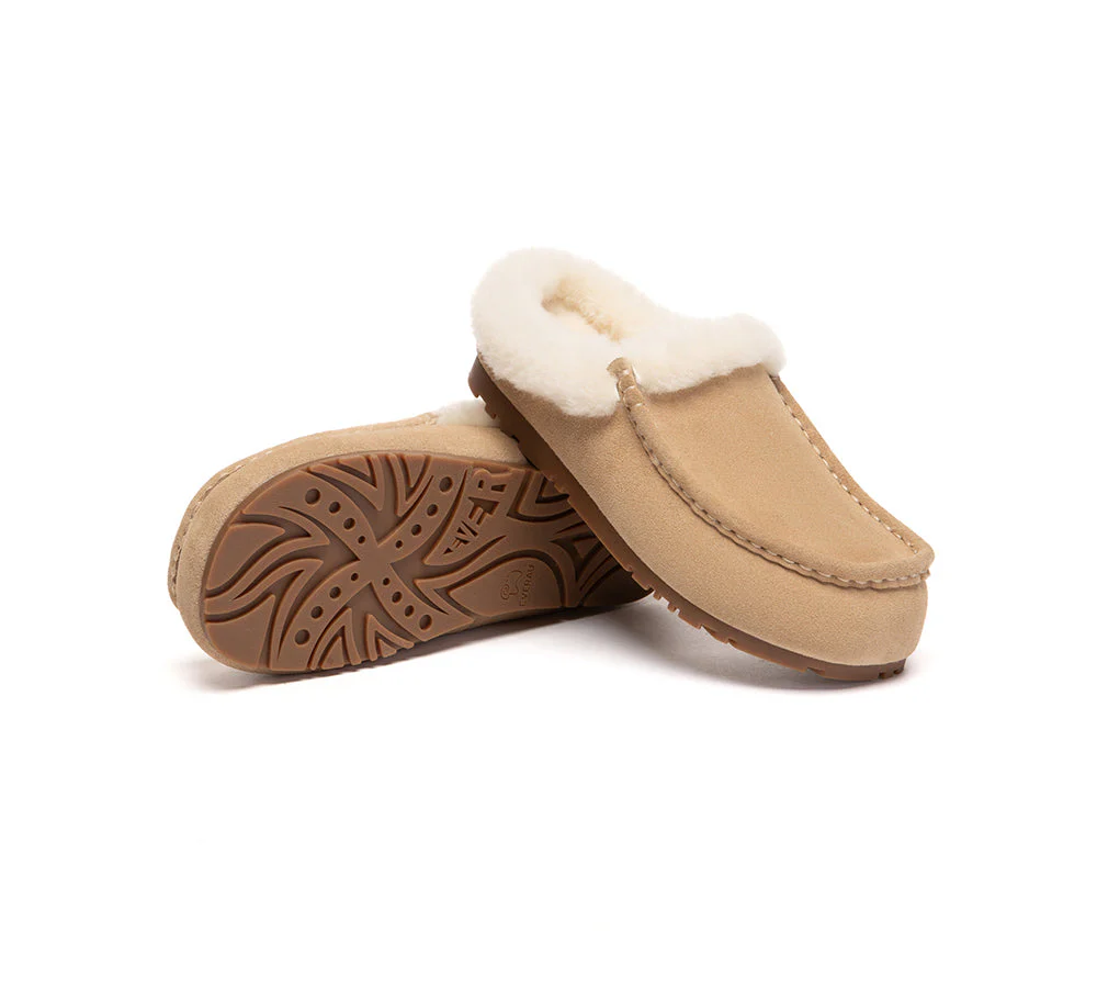 UGG Slippers Sheepskin Wool Ankle Moccasin Creago - Image 10
