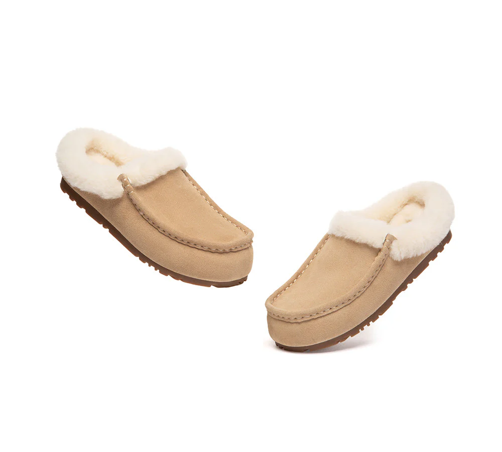 UGG Slippers Sheepskin Wool Ankle Moccasin Creago - Image 12