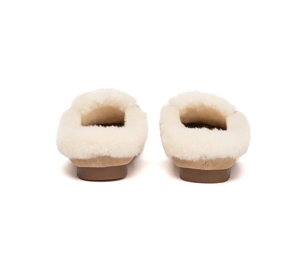 UGG Slippers Sheepskin Wool Ankle Moccasin Creago - Image 14