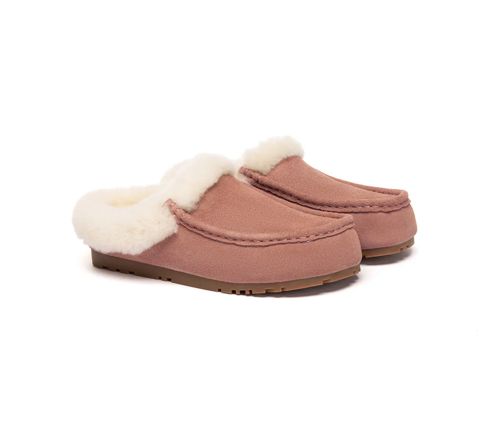 UGG Slippers Sheepskin Wool Ankle Moccasin Creago - Image 15
