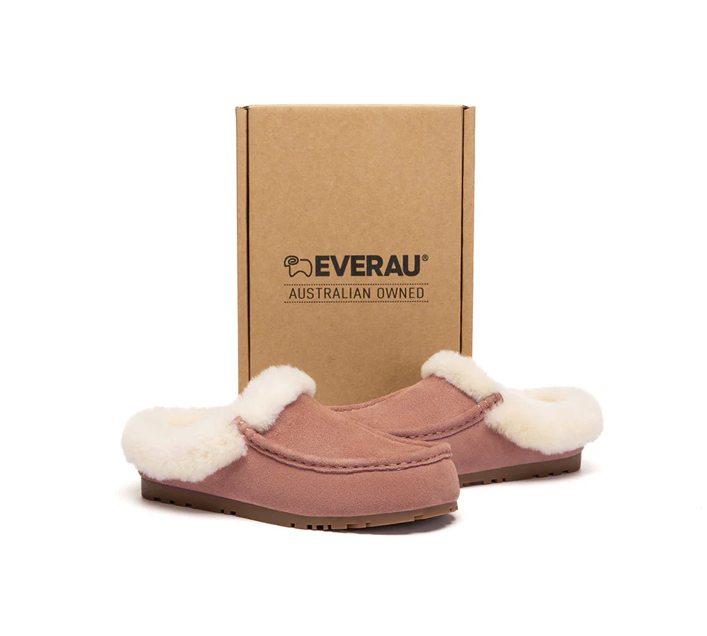 UGG Slippers Sheepskin Wool Ankle Moccasin Creago - Image 17