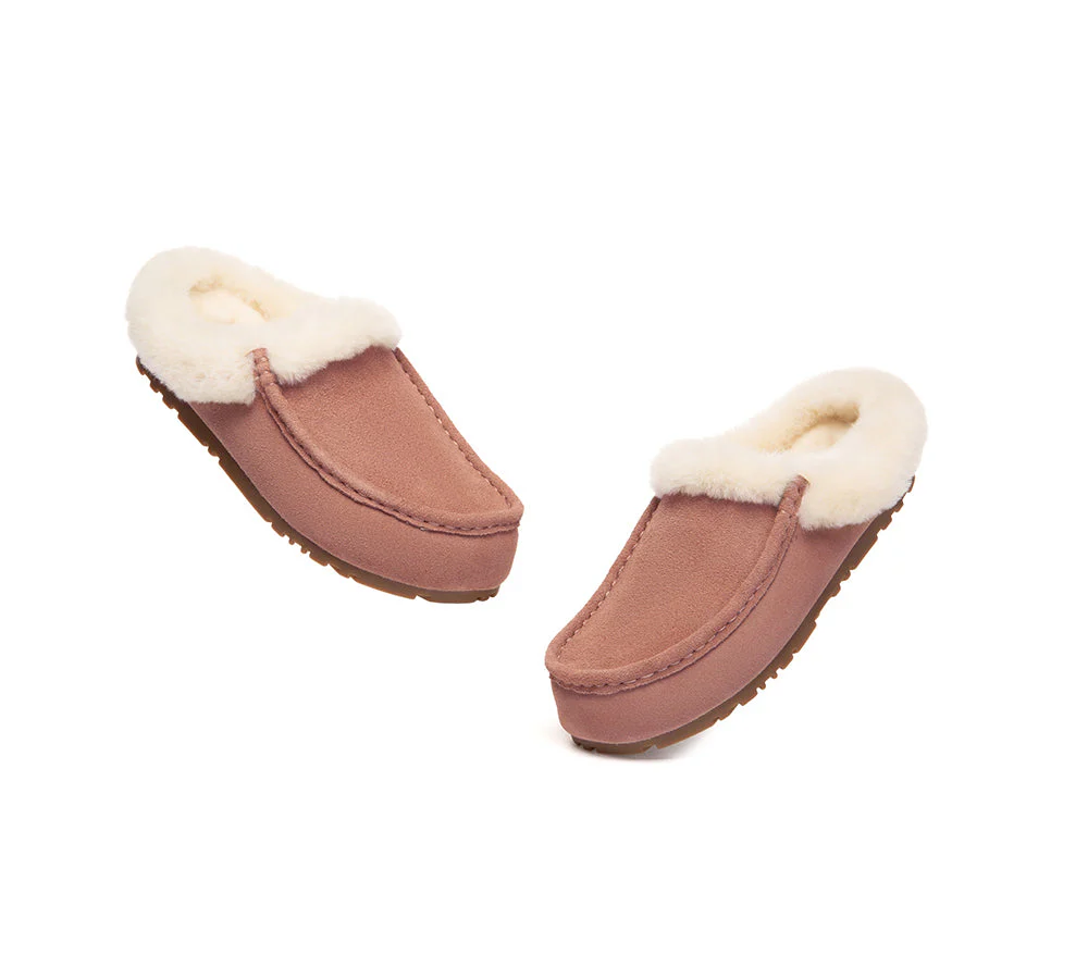 UGG Slippers Sheepskin Wool Ankle Moccasin Creago - Image 18