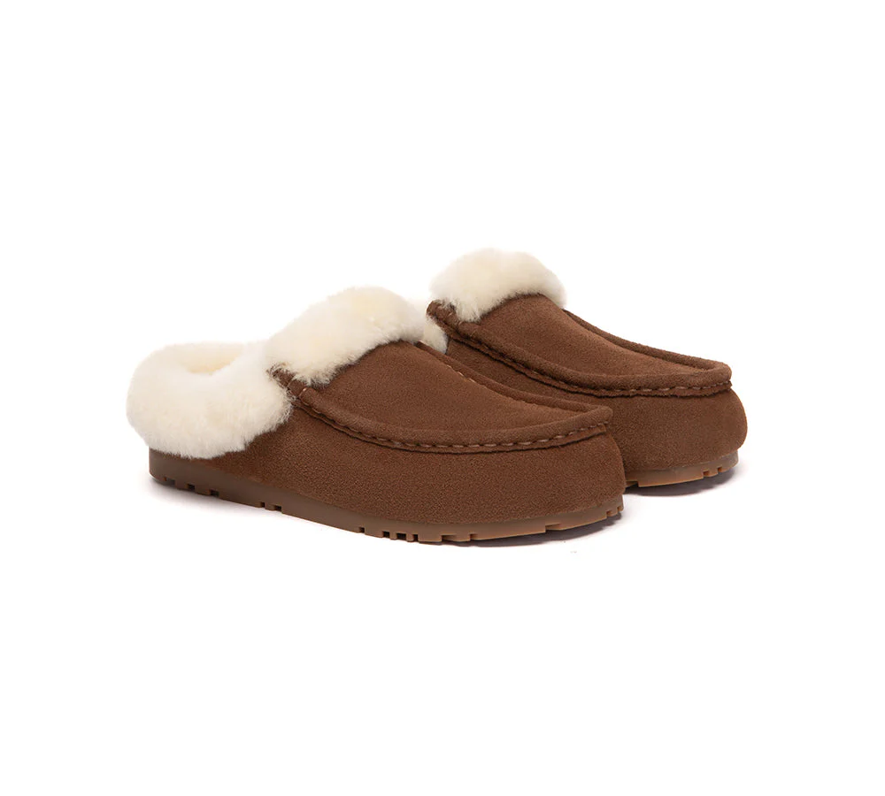 UGG Slippers Sheepskin Wool Ankle Moccasin Creago - Image 21