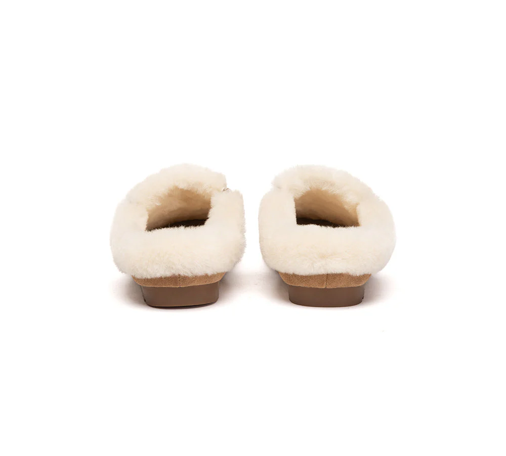 UGG Slippers Sheepskin Wool Ankle Moccasin Creago - Image 8