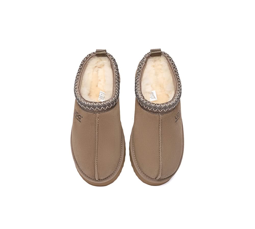UGG Slippers Sheepskin Wool Ankle Platform Tazzy Tay - Image 25