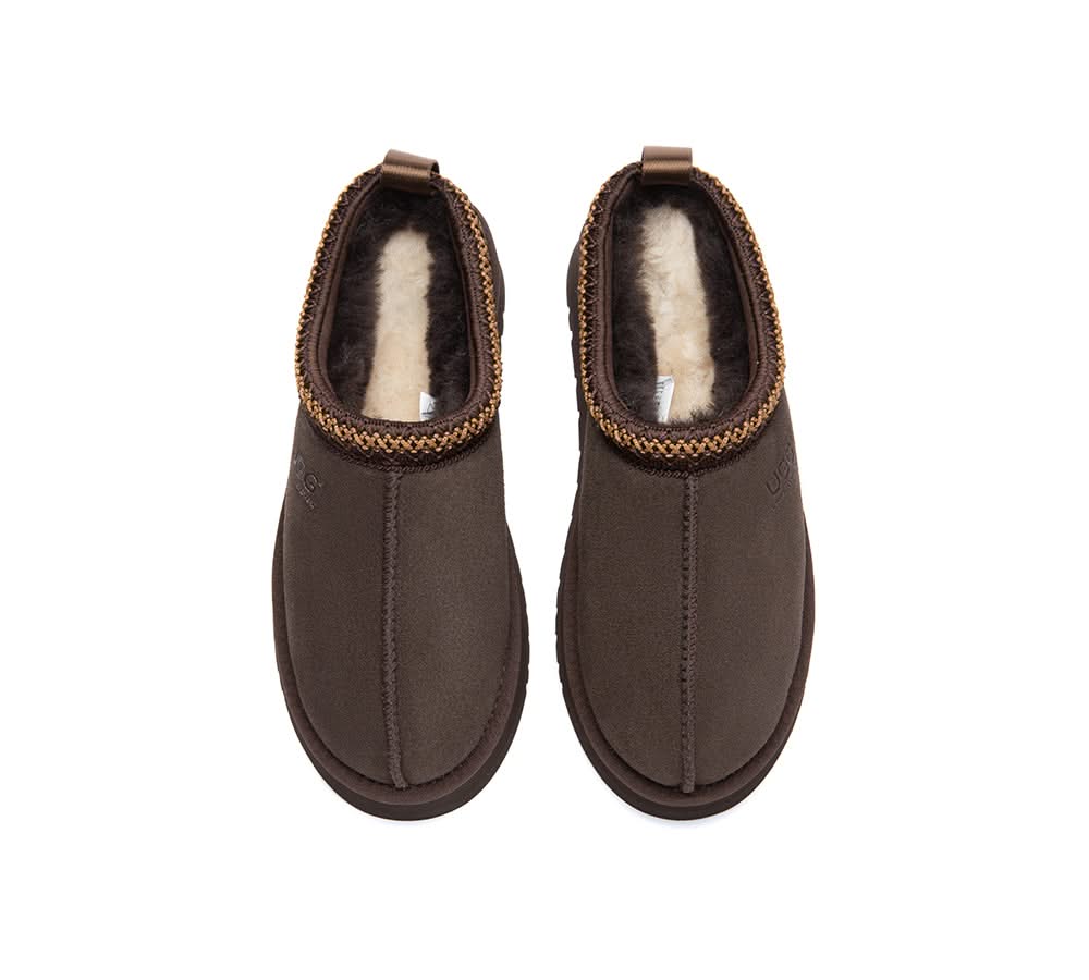 UGG Slippers Sheepskin Wool Ankle Platform Tazzy Tay - Image 37