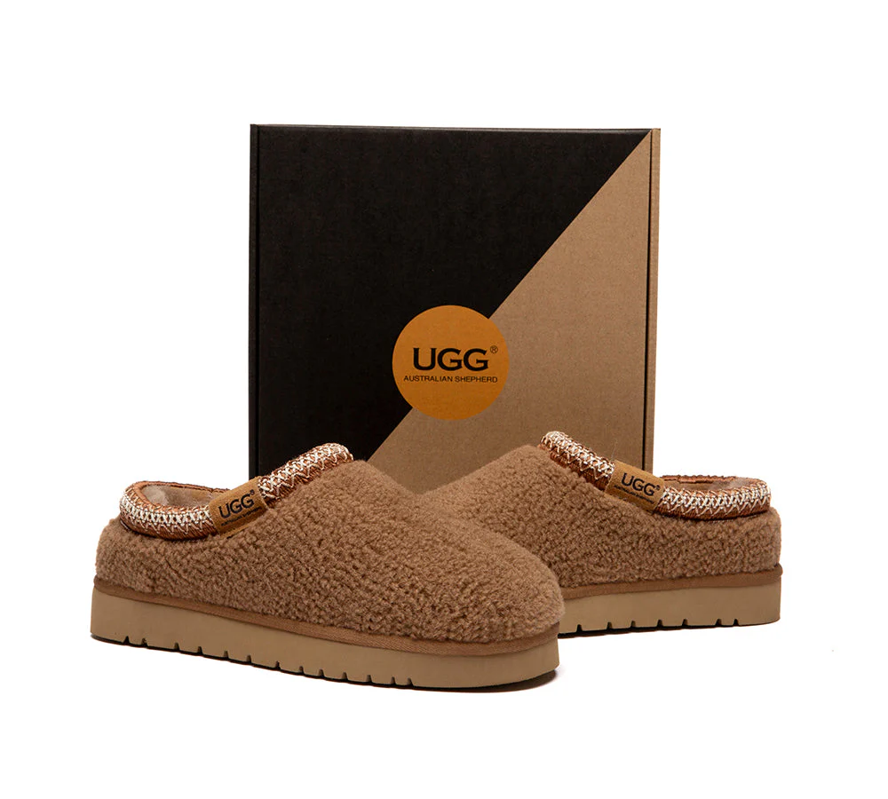 UGG Slippers Sheepskin Wool Ankle Tayla - Image 3