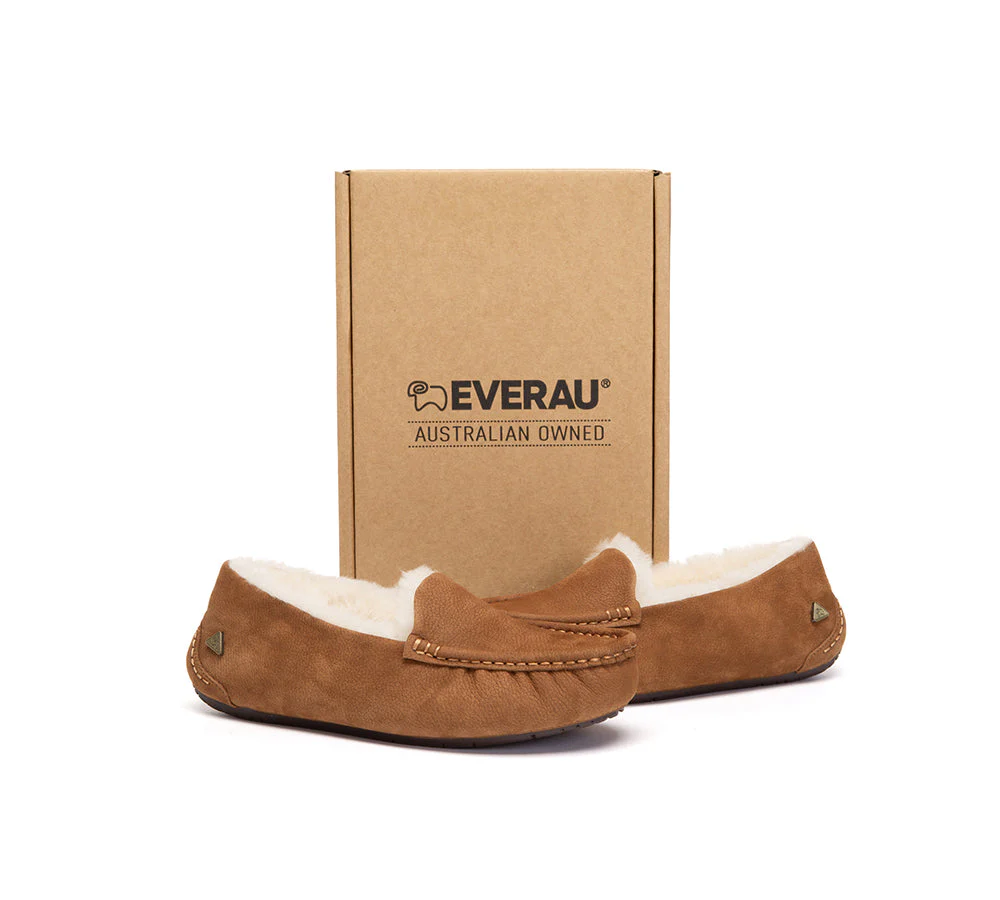 UGG Slippers Sheepskin Wool Moccasins Pielet - Image 5