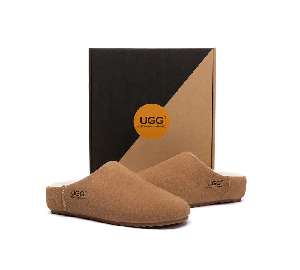 UGG Slippers Sheepskin Wool Mule Somni - Image 4