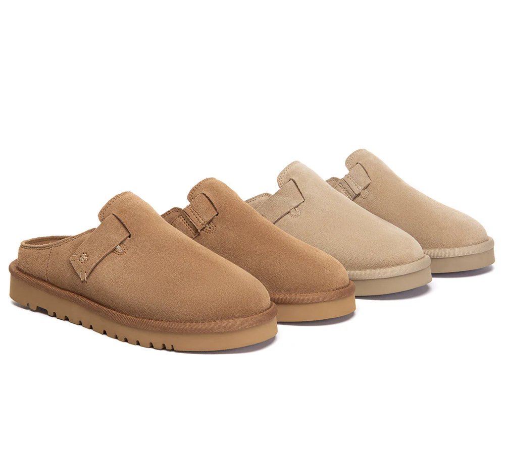 UGG Slippers Sheepskin Wool Scuff Homelle