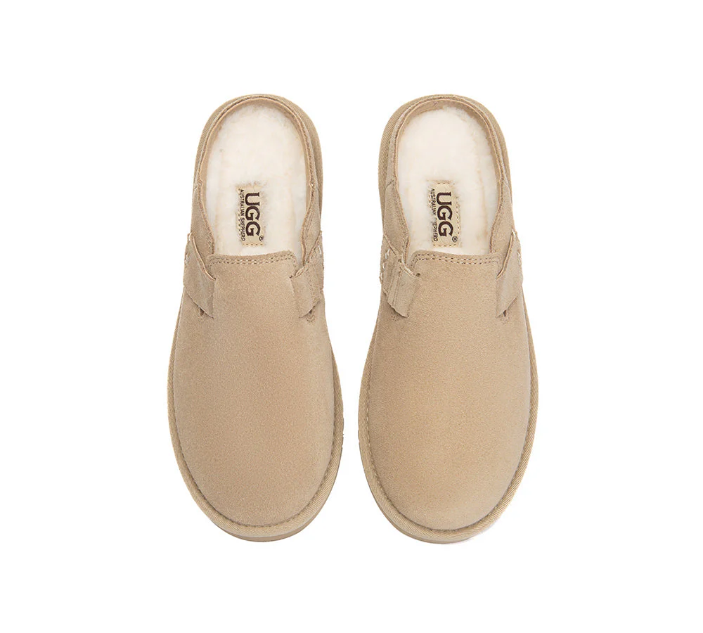 UGG Slippers Sheepskin Wool Scuff Homelle - Image 12