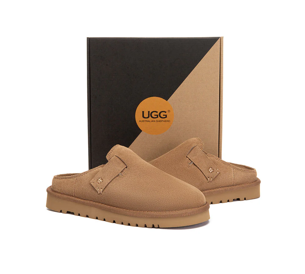UGG Slippers Sheepskin Wool Scuff Homelle - Image 4