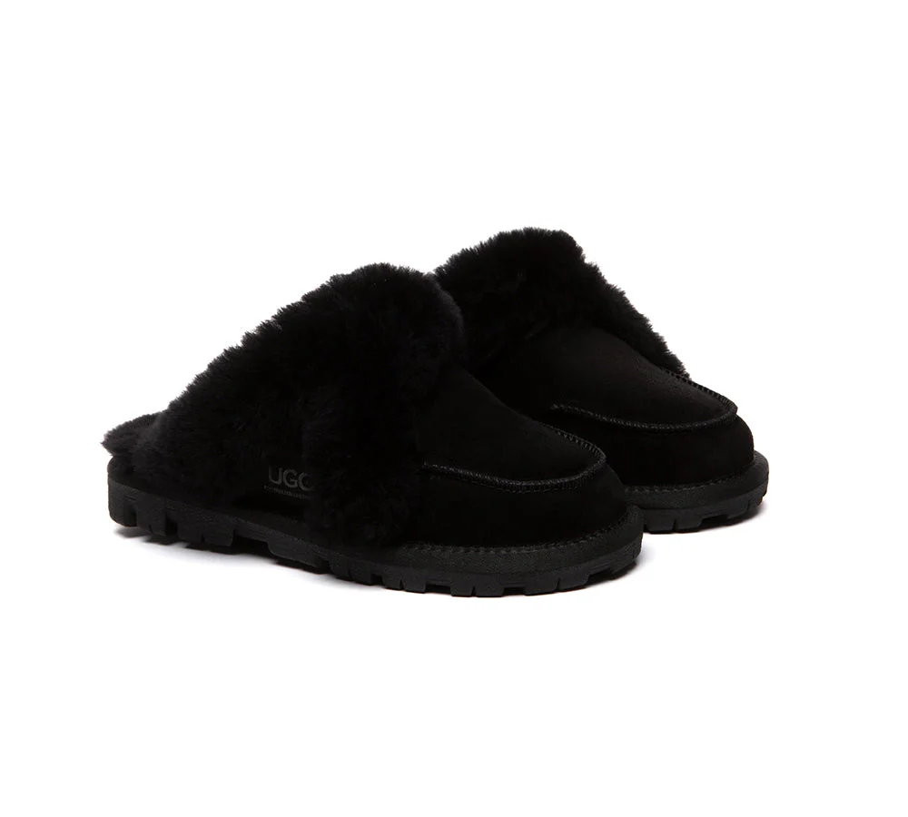 UGG Slippers Sheepskin Wool Shearling Doria - Image 8
