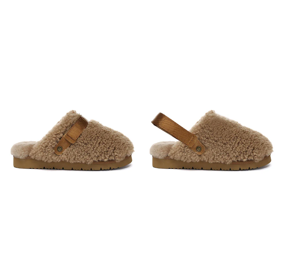 UGG Slippers Sheepskin Wool Slingback Nozet - Image 3