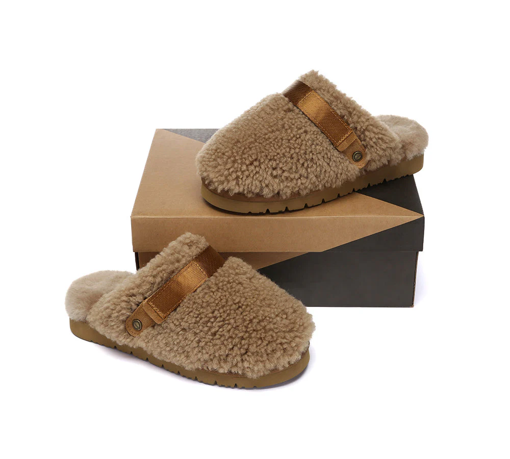 UGG Slippers Sheepskin Wool Slingback Nozet - Image 5
