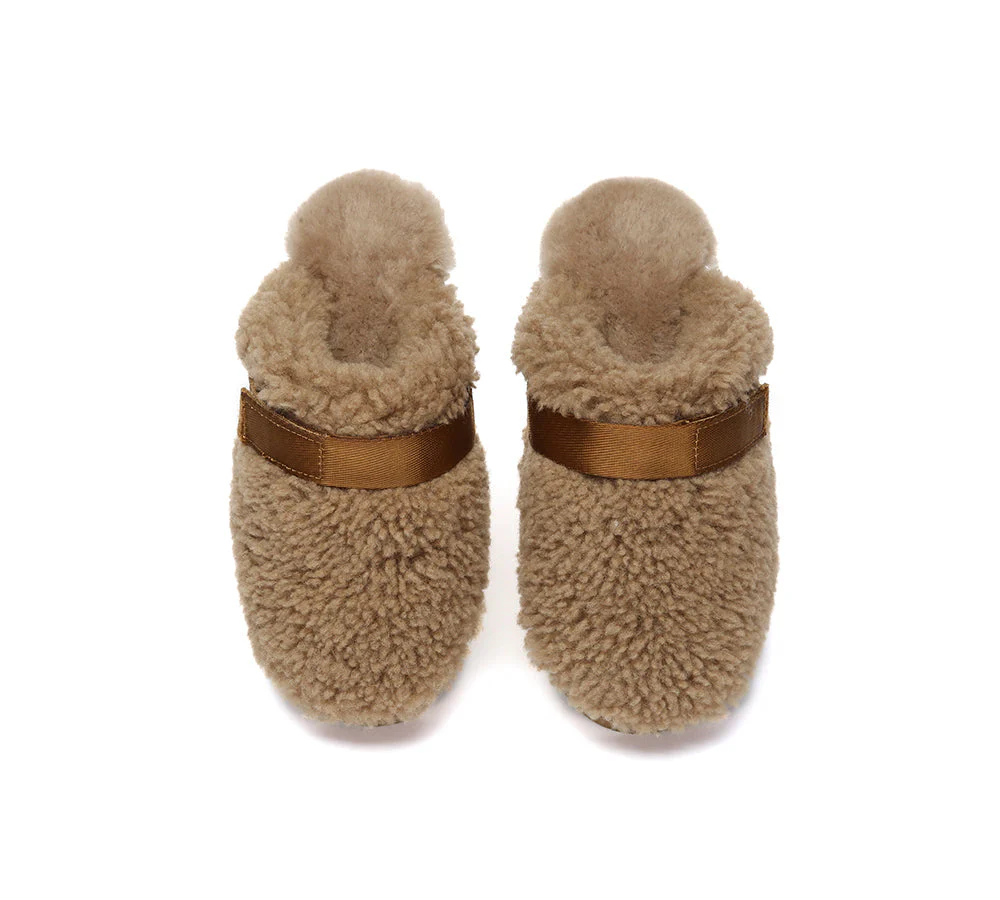 UGG Slippers Sheepskin Wool Slingback Nozet - Image 7