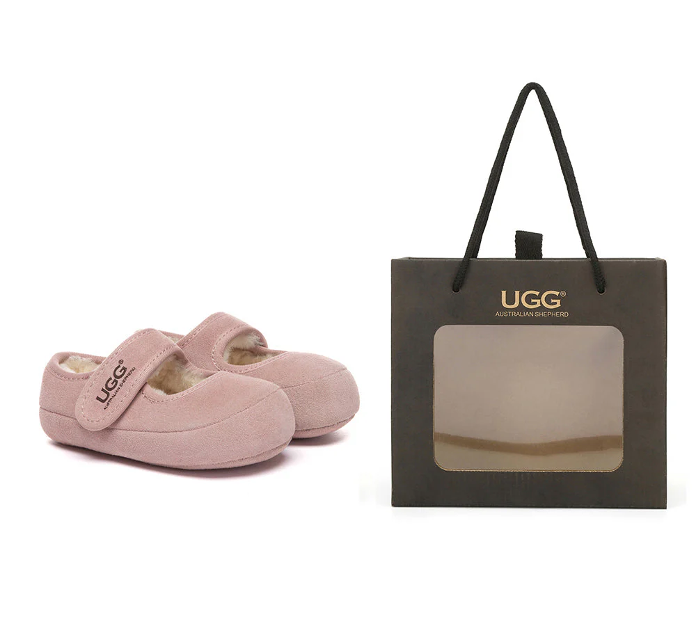 UGG Slippers Toddler Adjustable Strap Mary Jane Gift Set Millie - Image 10