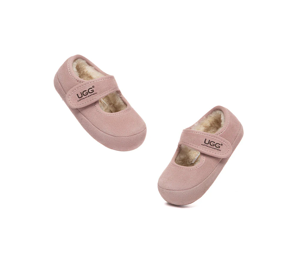 UGG Slippers Toddler Adjustable Strap Mary Jane Gift Set Millie - Image 11