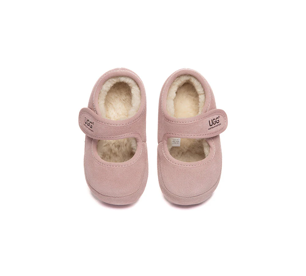 UGG Slippers Toddler Adjustable Strap Mary Jane Gift Set Millie - Image 12