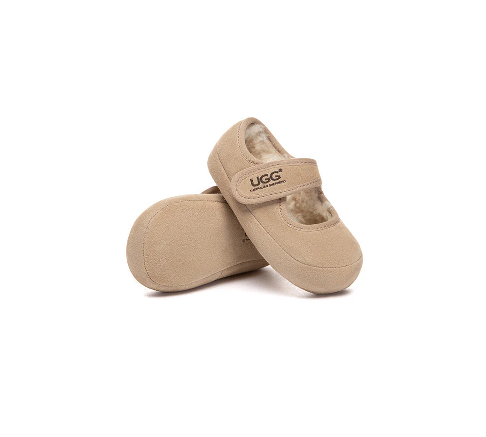 UGG Slippers Toddler Adjustable Strap Mary Jane Gift Set Millie - Image 15