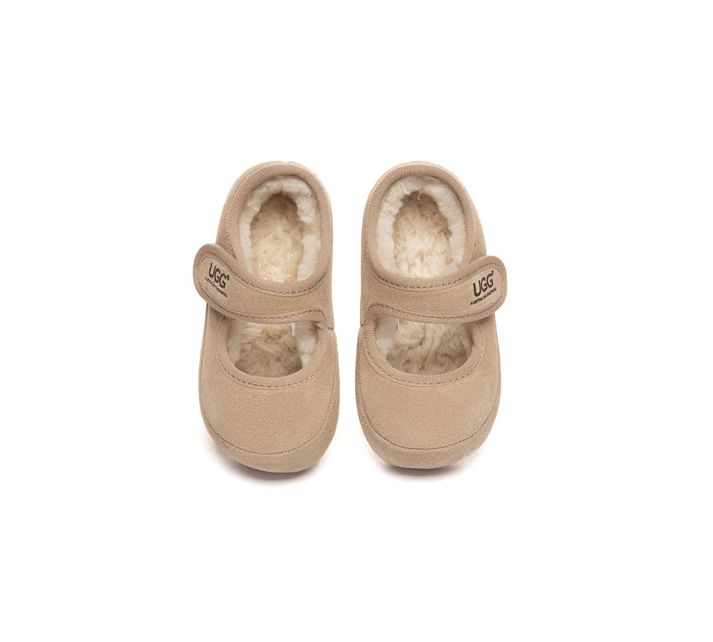 UGG Slippers Toddler Adjustable Strap Mary Jane Gift Set Millie - Image 18