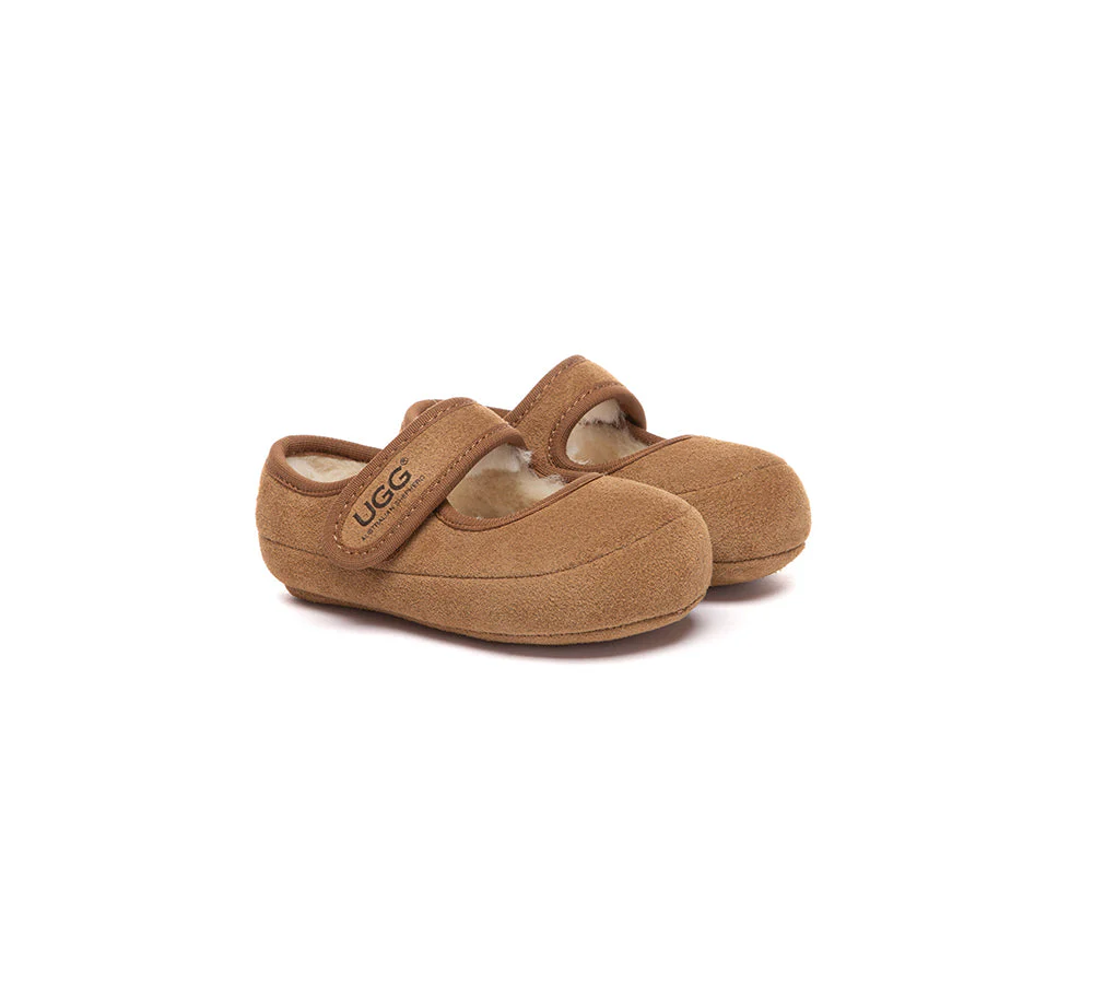 UGG Slippers Toddler Adjustable Strap Mary Jane Gift Set Millie - Image 2
