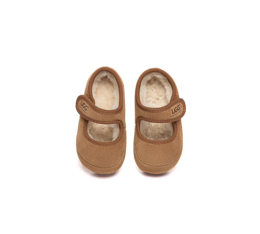 UGG Slippers Toddler Adjustable Strap Mary Jane Gift Set Millie - Image 6