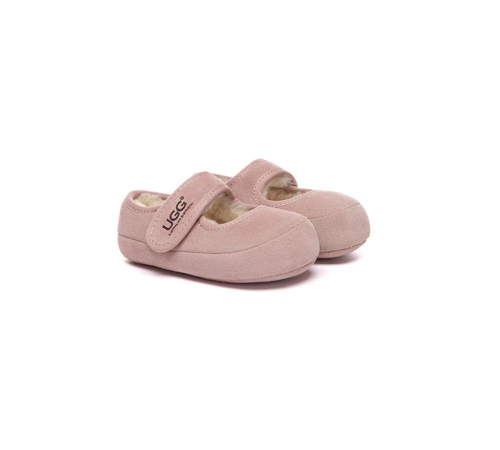 UGG Slippers Toddler Adjustable Strap Mary Jane Gift Set Millie - Image 8