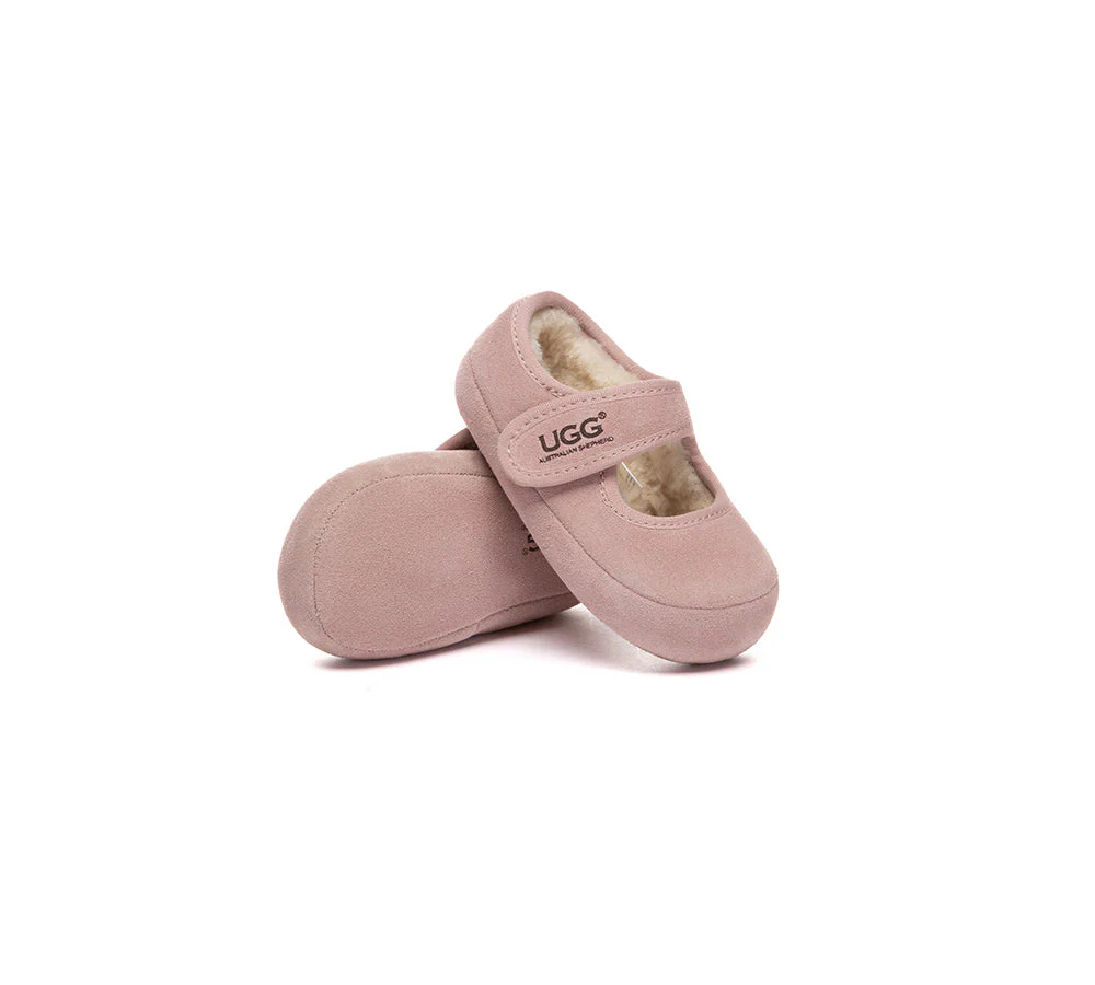 UGG Slippers Toddler Adjustable Strap Mary Jane Gift Set Millie - Image 9