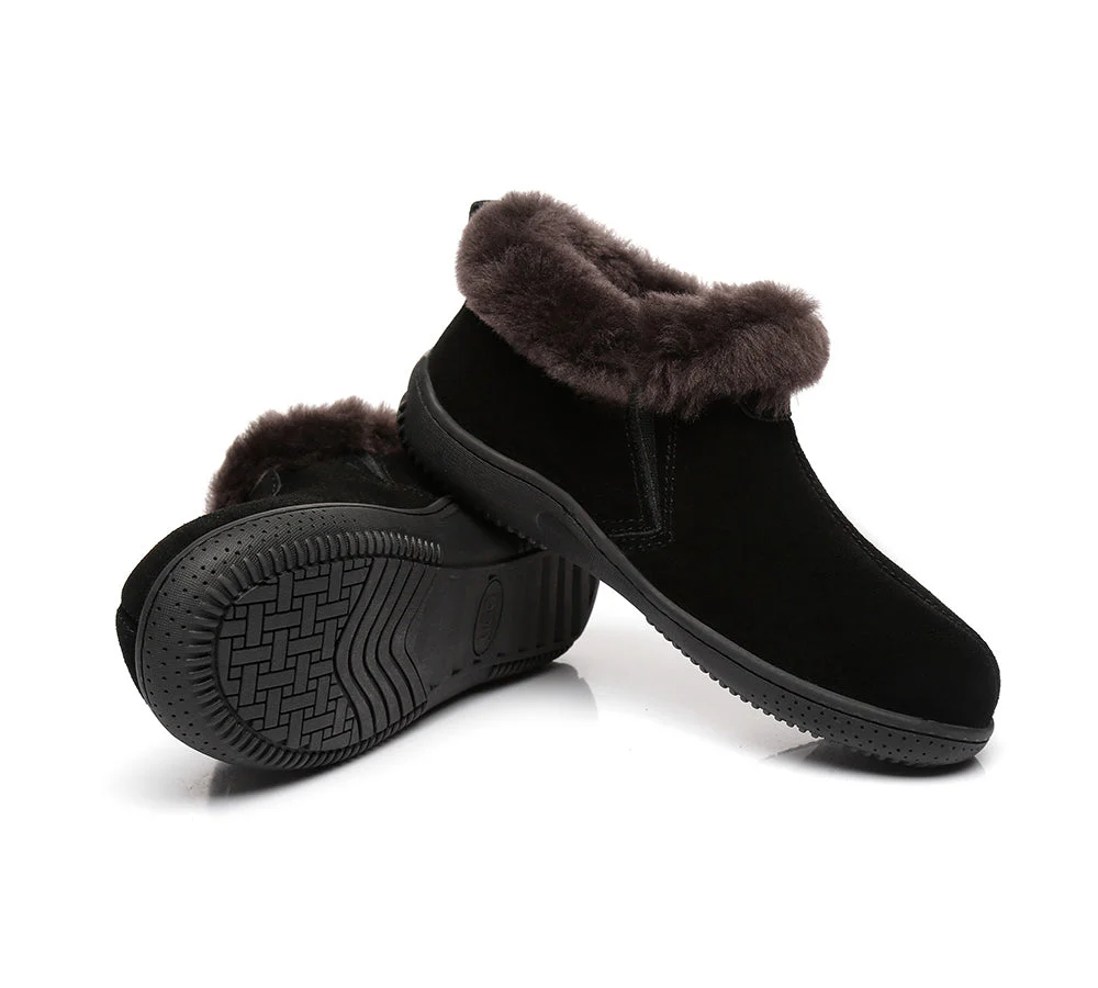 UGG Slippers Unisex Sheepskin Wool Ankle Booties Loafers Daley - Image 10