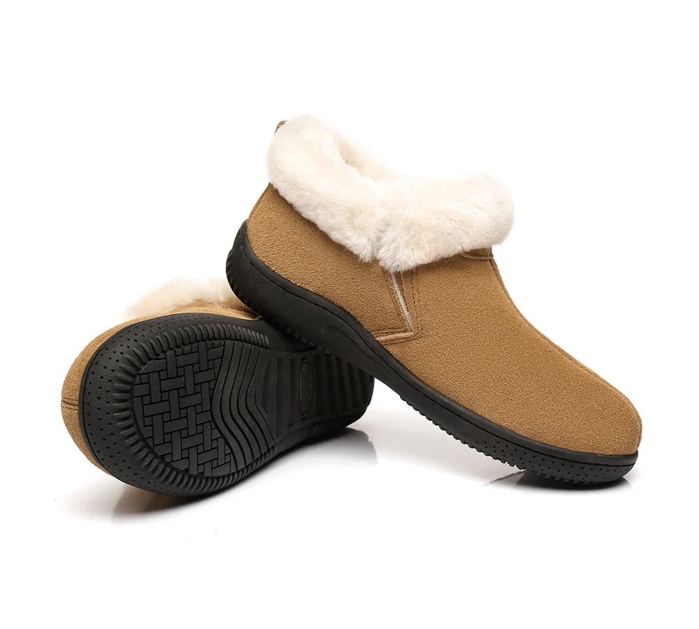 UGG Slippers Unisex Sheepskin Wool Ankle Booties Loafers Daley - Image 4