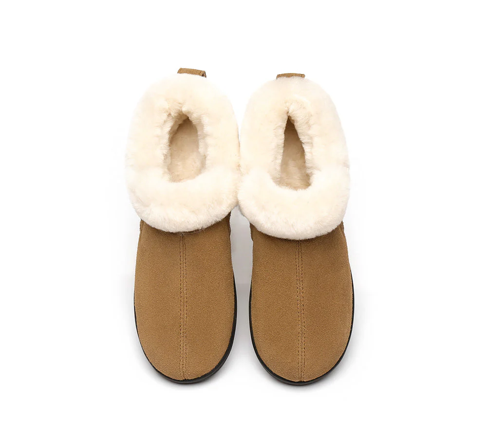 UGG Slippers Unisex Sheepskin Wool Ankle Booties Loafers Daley - Image 7