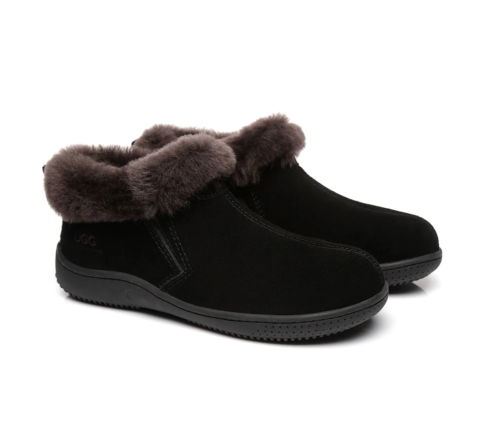 UGG Slippers Unisex Sheepskin Wool Ankle Booties Loafers Daley - Image 9