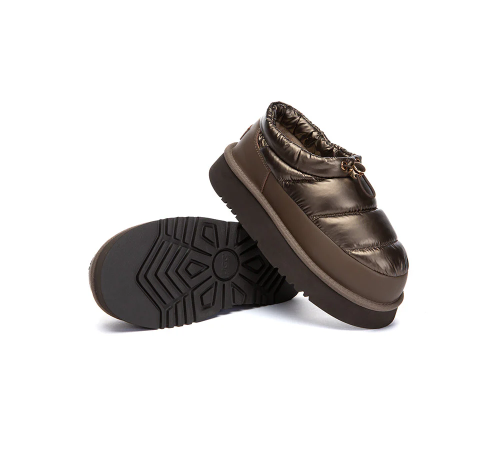 UGG Slippers Women Drawstring Platform Cavelle - Image 2