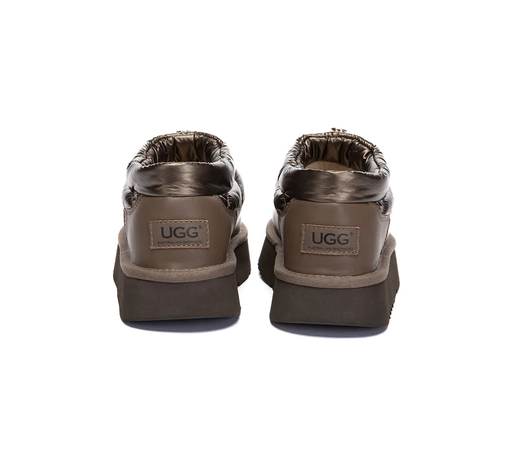 UGG Slippers Women Drawstring Platform Cavelle - Image 6