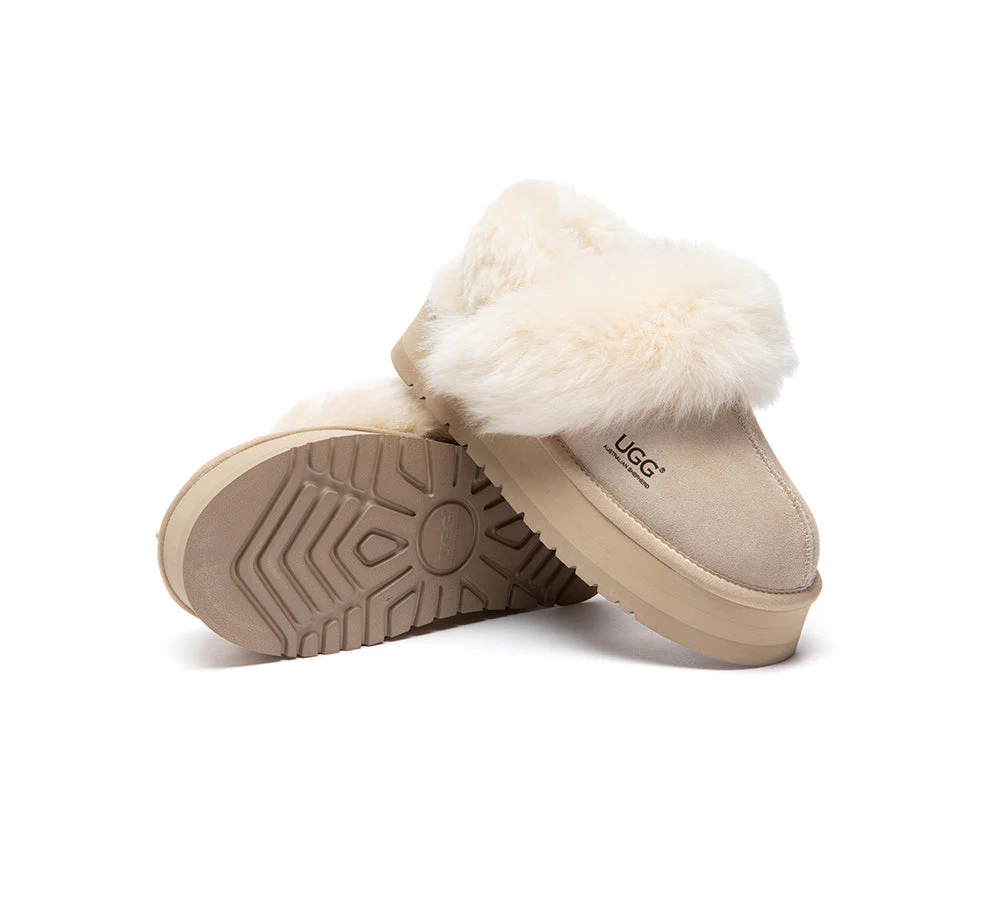 UGG Slippers Women Removable Strap Platform Nordell - Image 10