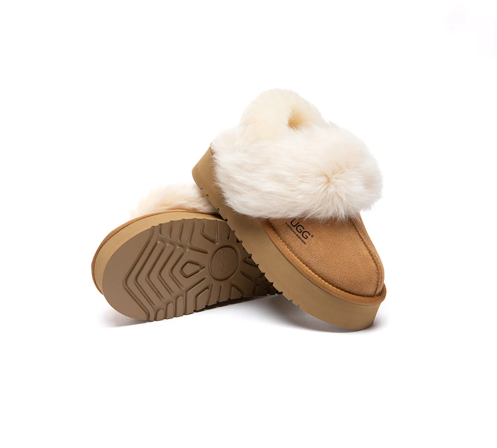 UGG Slippers Women Removable Strap Platform Nordell - Image 3