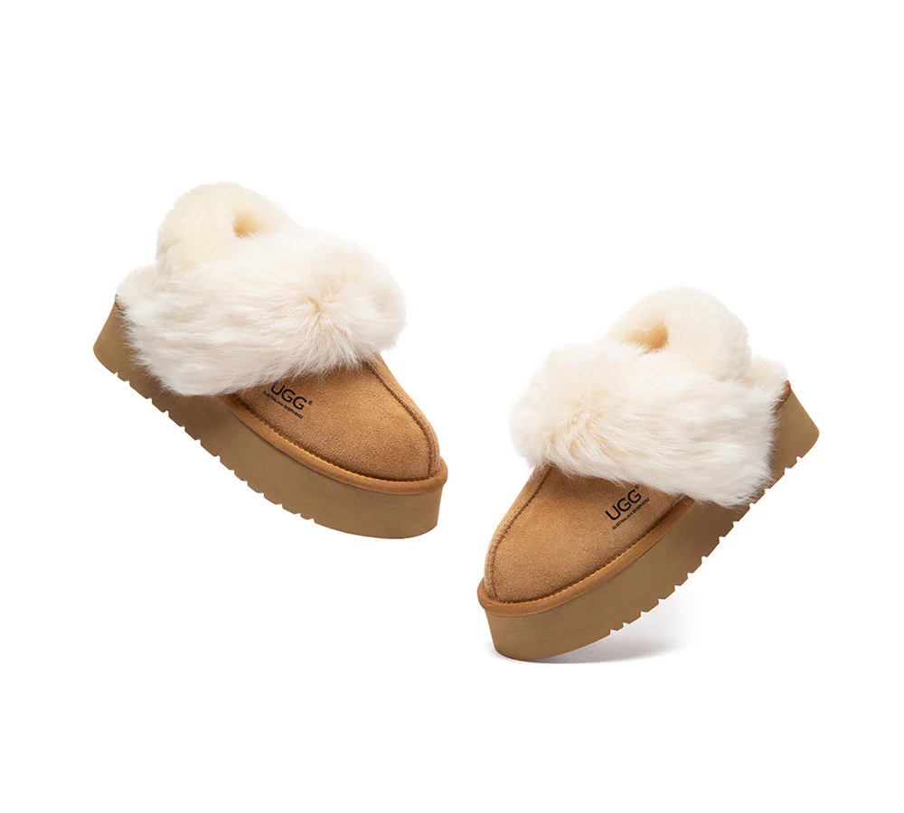 UGG Slippers Women Removable Strap Platform Nordell - Image 5