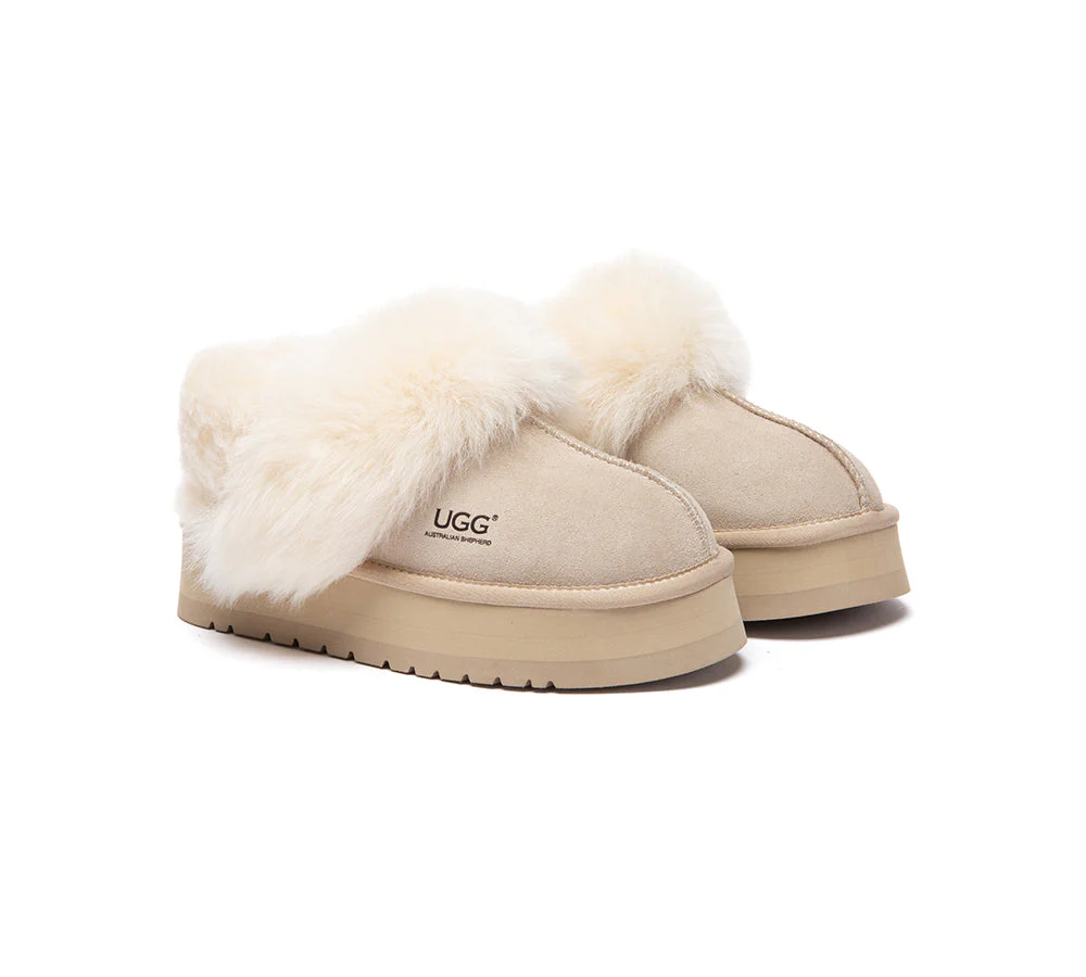 UGG Slippers Women Removable Strap Platform Nordell - Image 9