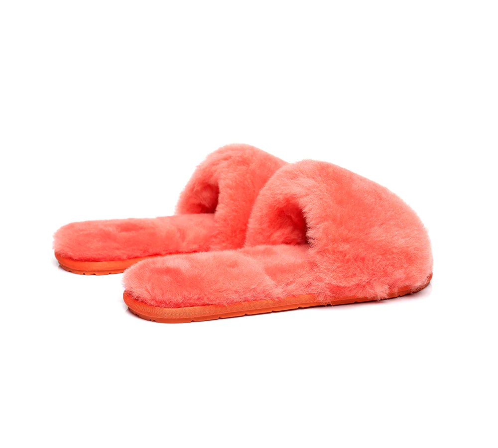 UGG Slippers Women Sheepskin Wool Fluffy Slides Nala - Image 7