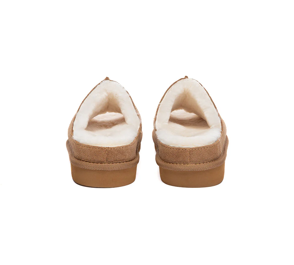 UGG Slippers Women Sheepskin Wool Platform Colven - Image 7