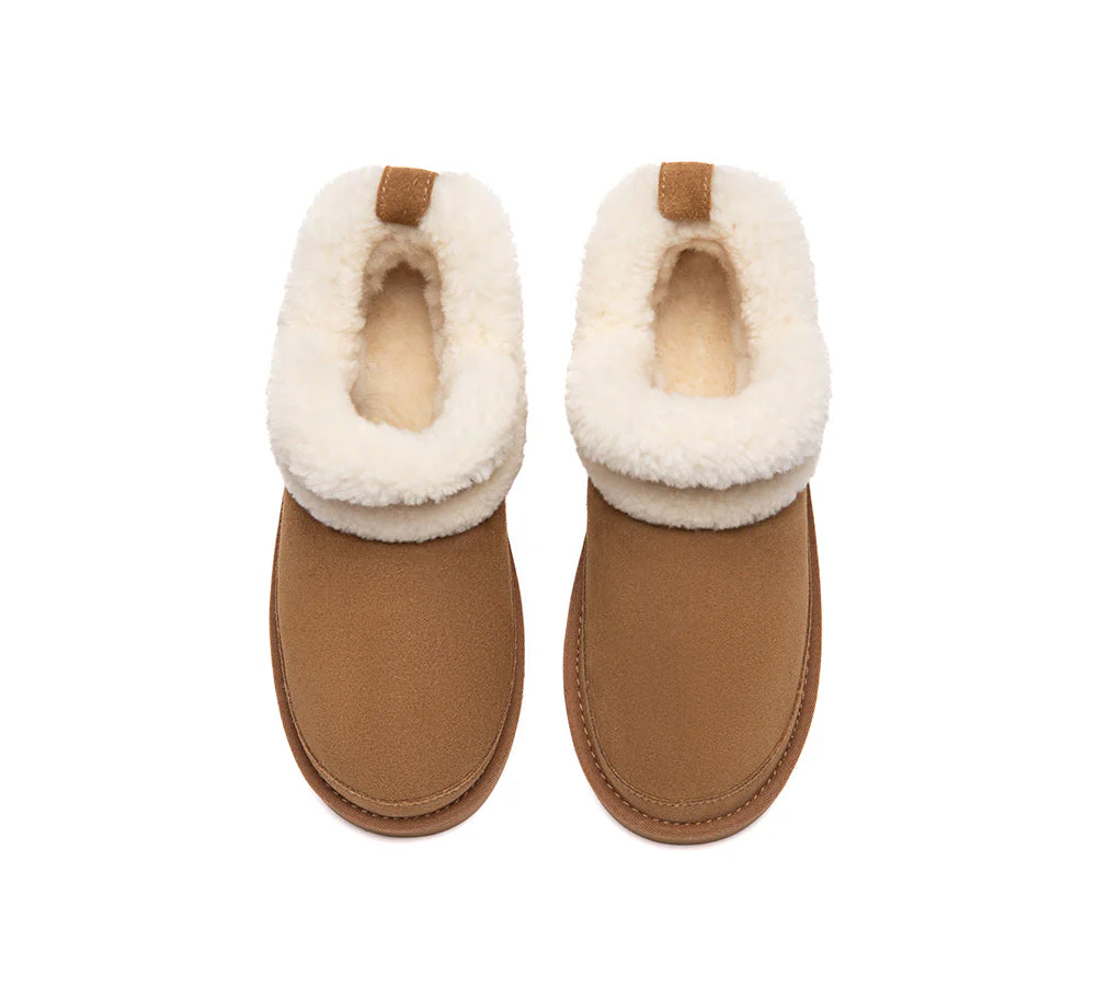 UGG Slippers Women Sheepskin Wool Shearling Ankle Arden - Image 6