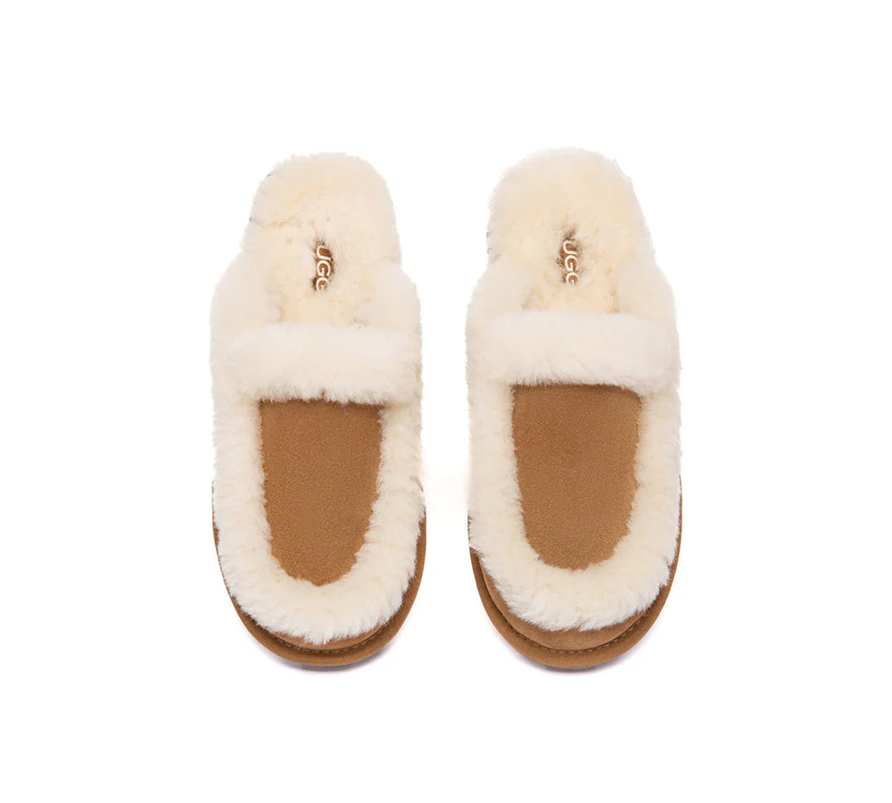 UGG Slippers Women Sheepskin Wool Shearling Layna - Image 5