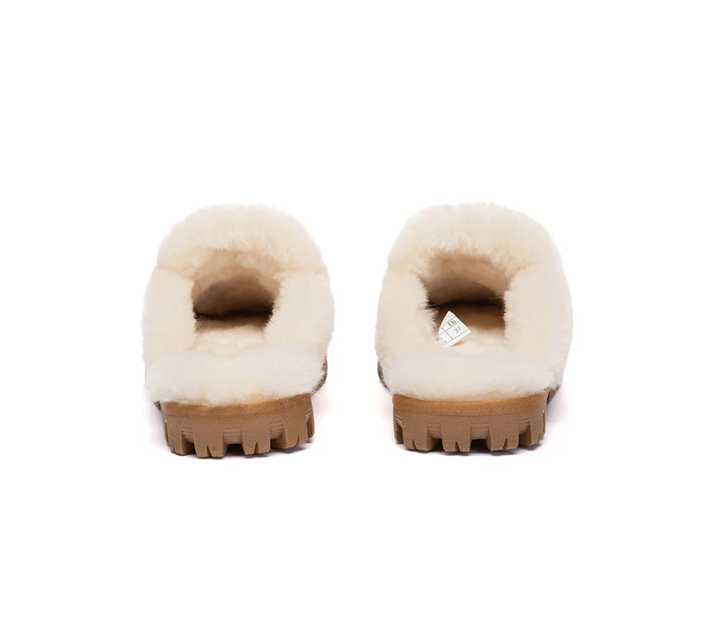 UGG Slippers Women Sheepskin Wool Shearling Layna - Image 6